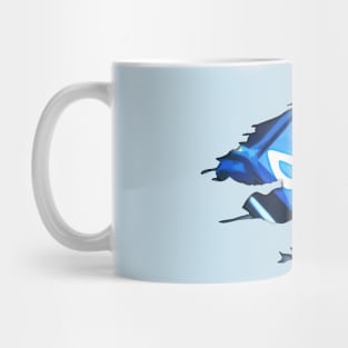 Heart of the Blue Mug